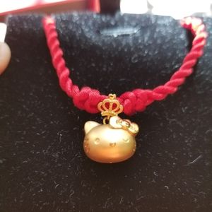 22K Gold Hello Kitty bracelet (Brand New!!!)